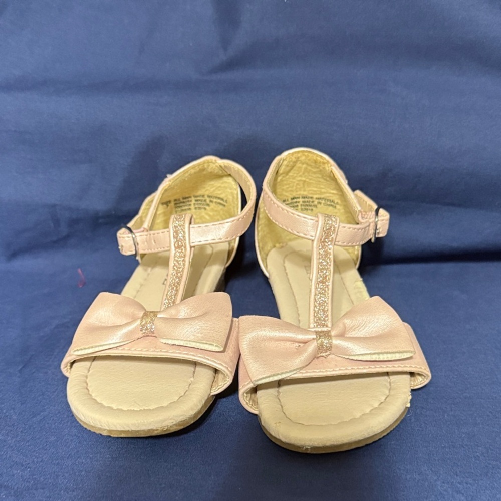 Place Pink Bow Kids Sandals